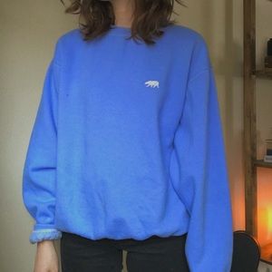 brandy melville polar bear sweatshirt